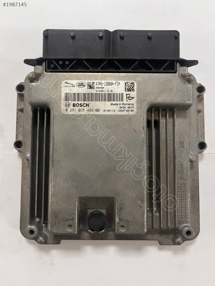 K7A3-12B684-FCA 0281035493 RANGE ROVER VELAR MOTOR BEYNİ