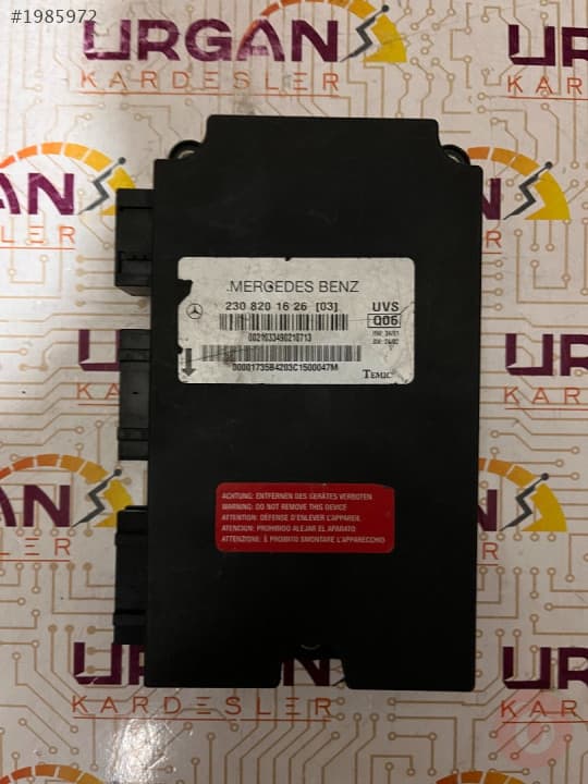 2308201626 MERCEDES-BENZ W230 SL TENTE BEYNİ