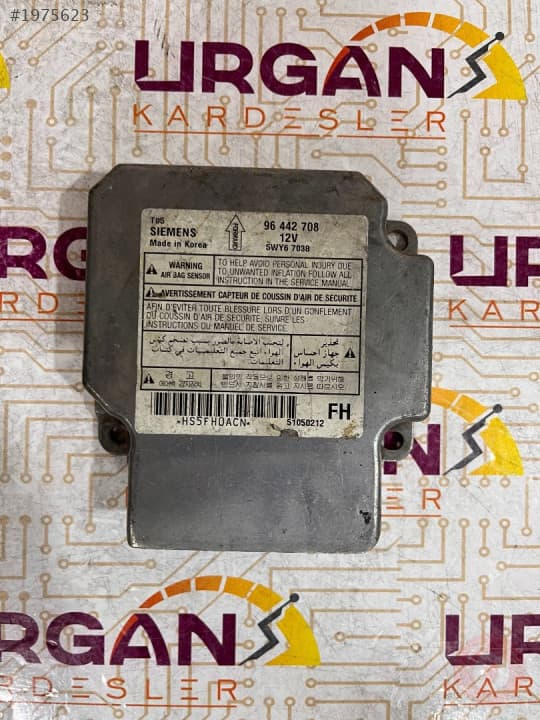 96442708 5WY67038 CHEVROLET AVEO AİRBAG BEYNİ