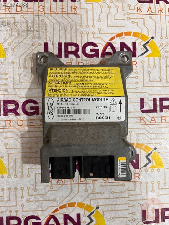 98AG 14B056 AF 0285001248 FORD FOCUS AİRBAG BEYNİ