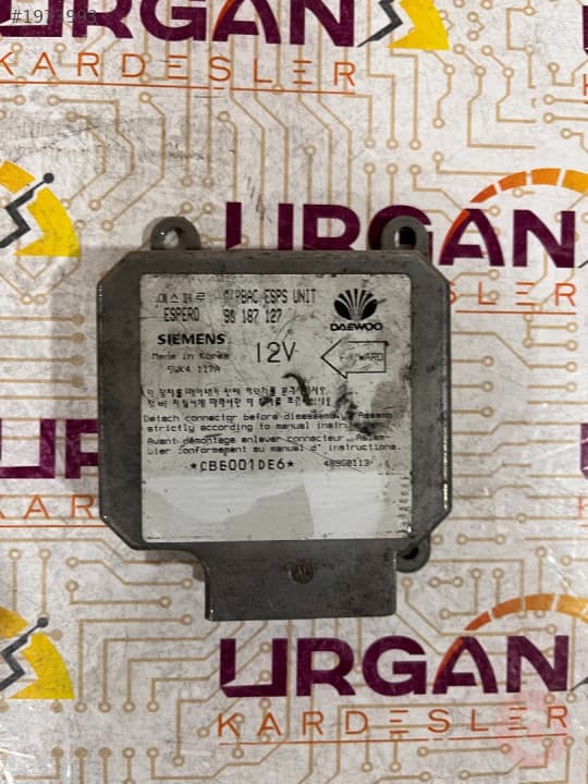 96187127 5WK4117A DAEWOO ESPERO AİRBAG BEYNİ