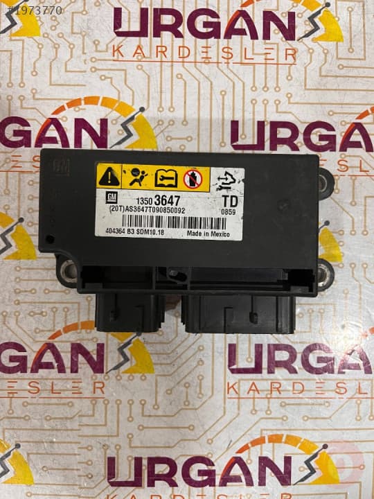 13503647 TD0859 OPEL İNSİGNİA AİRBAG BEYNİ