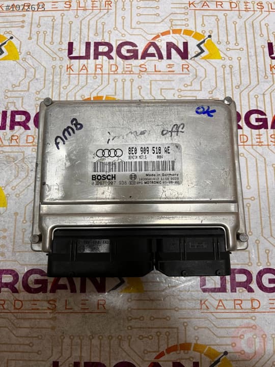 8E0909518AE 0261207938 AUDI A4 MOTOR BEYNİ