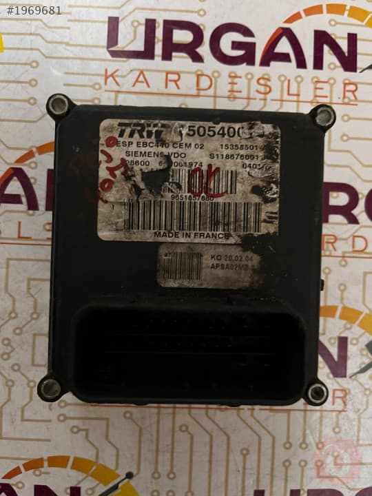 15054001 S118676001J PEUGEOT 407 ABS BEYNİ