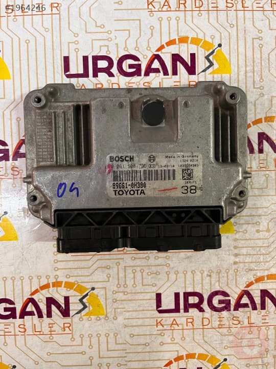 89661-053B0 0261S08725 TOYOTA AYGO  MOTOR BEYNİ