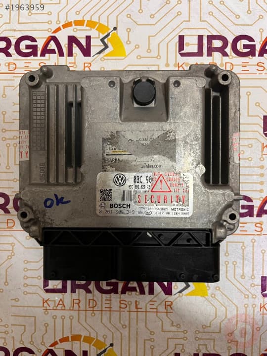 03C906027AB 0261S05349 VW TİGUAN MOTOR BEYNİ