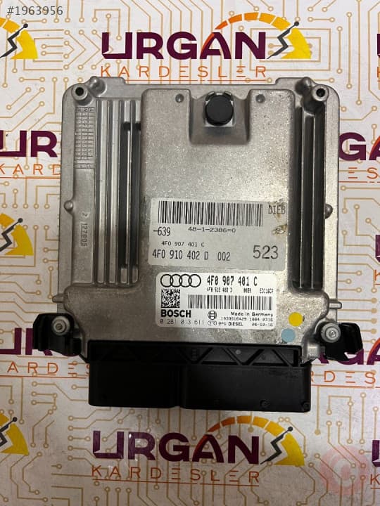 4F0907401C 0281013611 AUDI A6 MOTOR BEYNİ