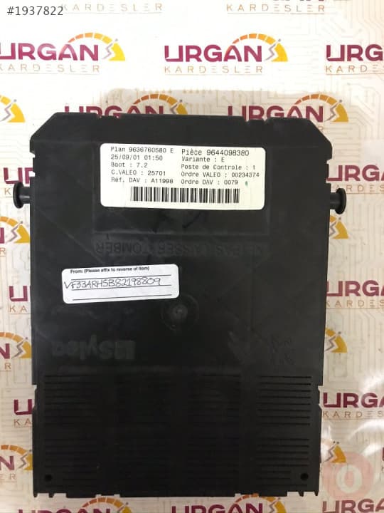 9644098380 PEUGEOT 307 BSİ BEYNİ