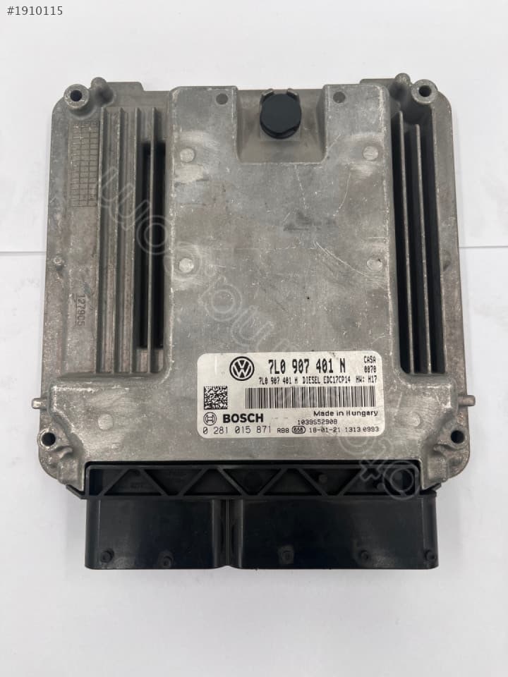 7L0907401N 0281015071 VW TOUAREG 3.0 V6 MOTOR BEYNİ