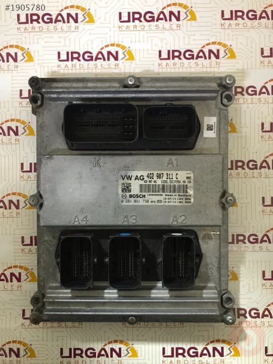 0281031730 4G2907311C EDC17CP54  AUDİ A6 MOTOR BEYNİ BOSCH