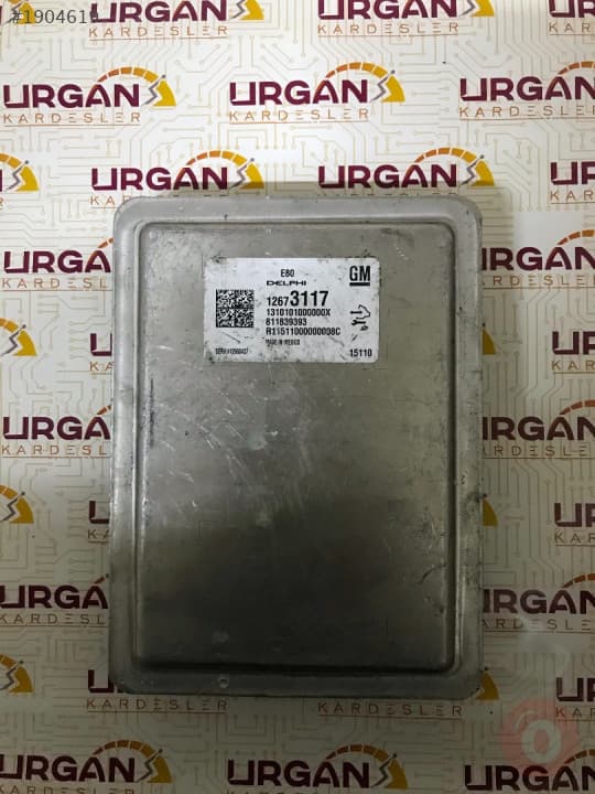 12673117 E80 OPEL ASTRA K 1.4 MOTOR BEYNİ DELPHİ