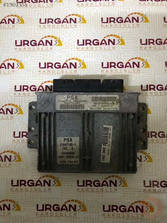 9645704380 9646184980 CİTROEN SAXO MOTOR BEYNİ SAGEM