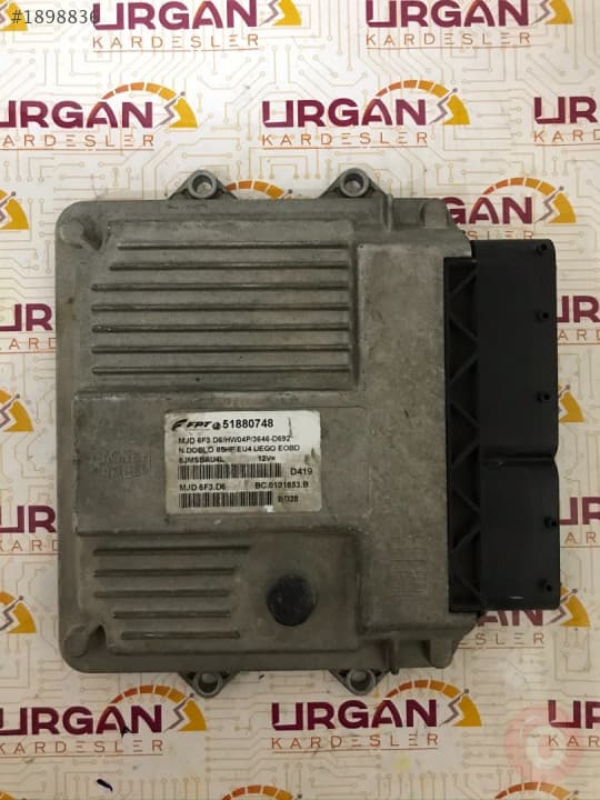 51880748 MJD6F3.D6 FIAT DOBLO MOTOR BEYNI MAGNETTİ MARELLİ