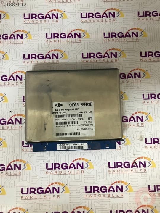 0486106101 81258087048 MAN TGX  EBS BEYNİ BOSCH ECU