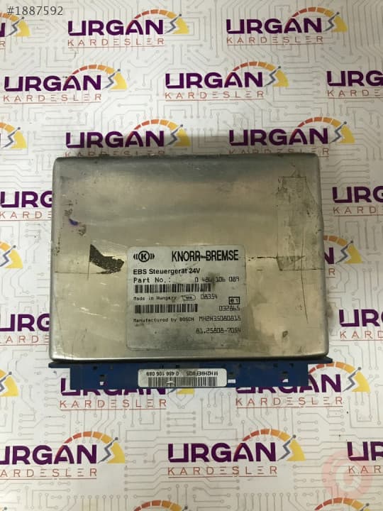 0486106089 81258087054 MAN TGS EBS BEYNİ BOSCH ECU