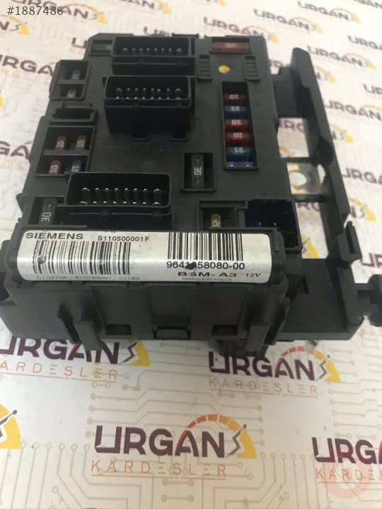 9641258080-00 S110500001F BSM-A3  CITROEN C 5 SIEMENS BSI