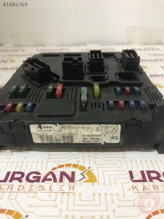 S118085220  9649627880 PEUGEOT 206  BSI E02-00 SIEMENS