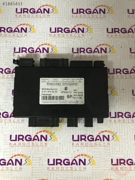 A2118705026 MERCEDES W211 SAĞ KOLTUK BEYNİ