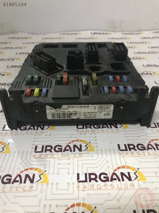 9653667280HG S118085300M  CITROEN C3 SIEMENS BSI BEYNİ