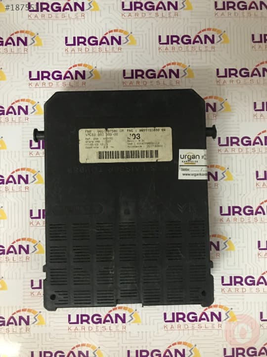 9651196880 PEUGEOT 307 VALEO BSI J03