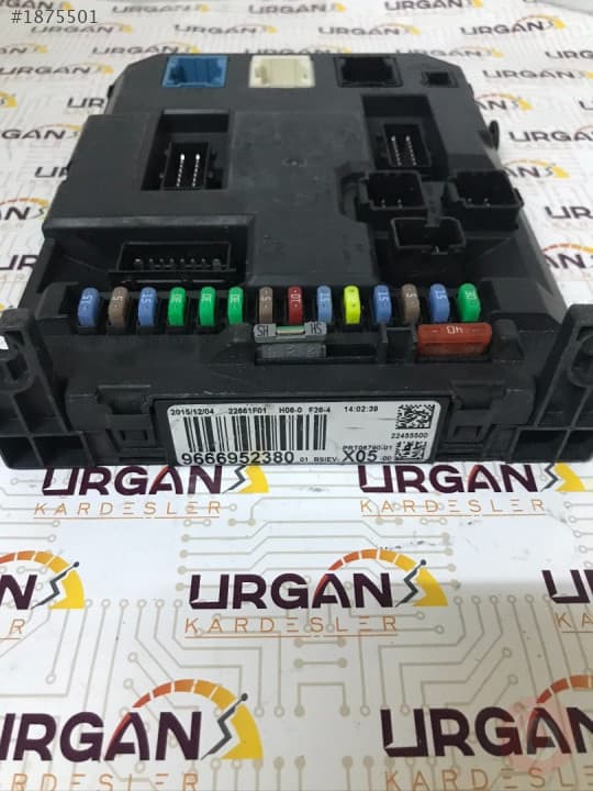 9666952380 CİTROEN C3  BSI BEYNİ VALEO