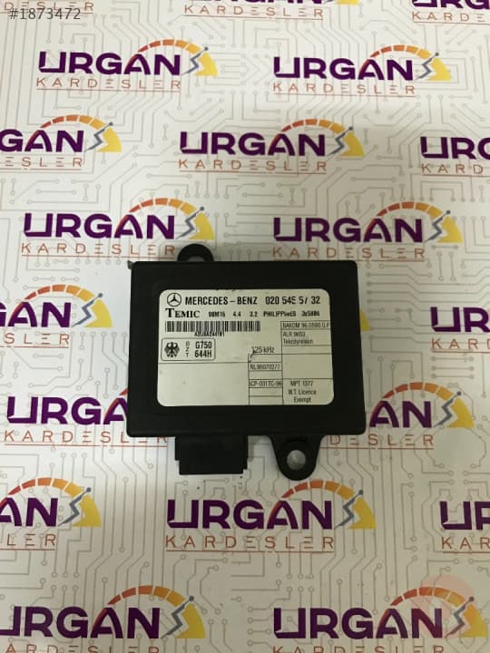 0205455732 98M104.4 MERCEDES VİTO İMMOBİLİZER BEYNİ TEMIC