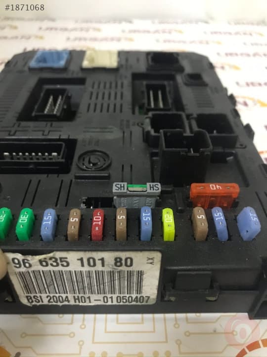 9663510180 BSI2004 H01-01 Citroen c4  JOHNSON CONTROL