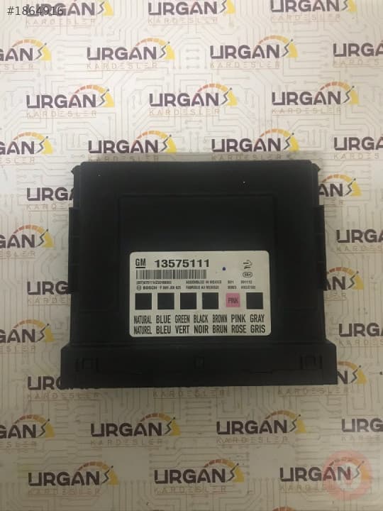 F00HJ00625 Opel Insignia 13575111 BCM BOSCH