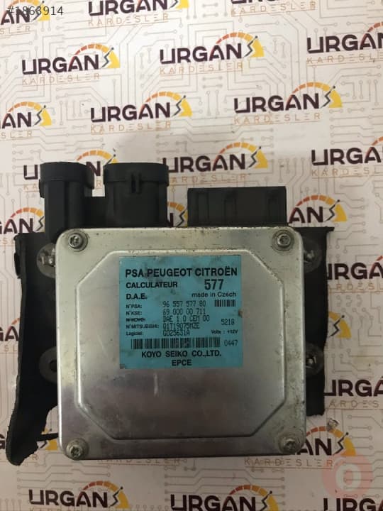 9655755780 6900000711  CİTROEN C2 DİREKSİYON BEYNİ