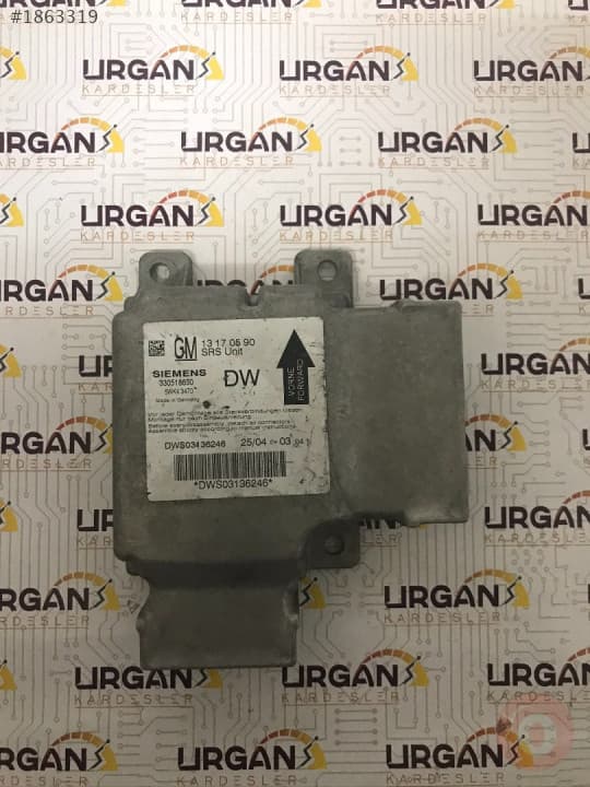 13170590DW 330518650 SIEMENS Opel Vectra  AİRBAG BEYNİ