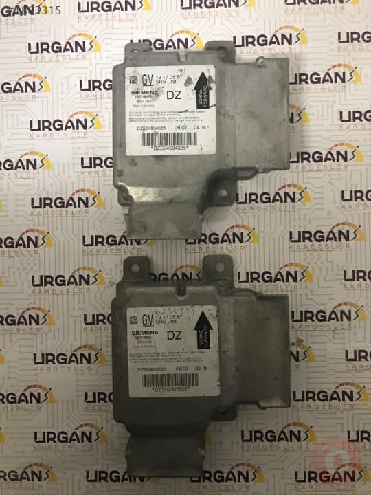 13170587 320518650  OPEL VECTRA SIEMENS AİRBAG BEYNİ