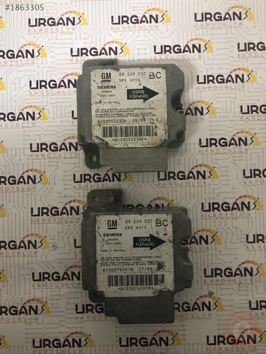 09229037 1923594  FİAT DOBLO SIEMENS AİRBAG BEYNİ