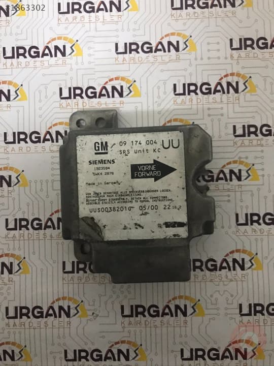 09174004UU 1923594  OPEL ASTRA SIEMENS AİRBAG BEYNİ