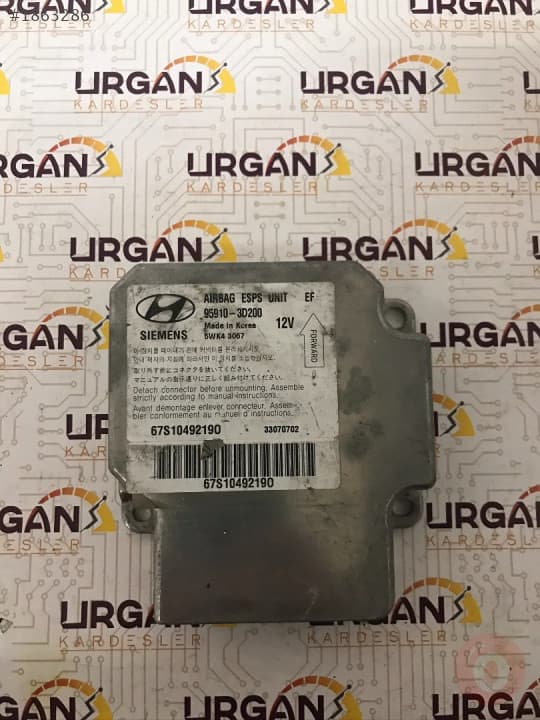 95910-3D200 5WK43067 Hyundai Sonata SIEMENS AİRBAG BEYNİ