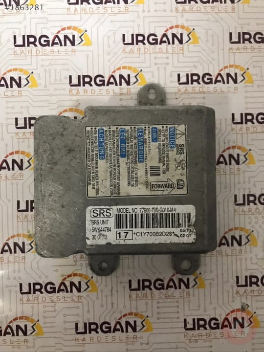 77960-TV0-G010-M4 5WK44784  HONDA CIVIC AİRBAG BEYNİ