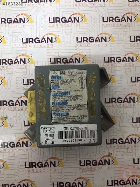 77960-SN7-H91 5WK4135 Honda Accord  AİRBAG BEYNİ SIEMENS