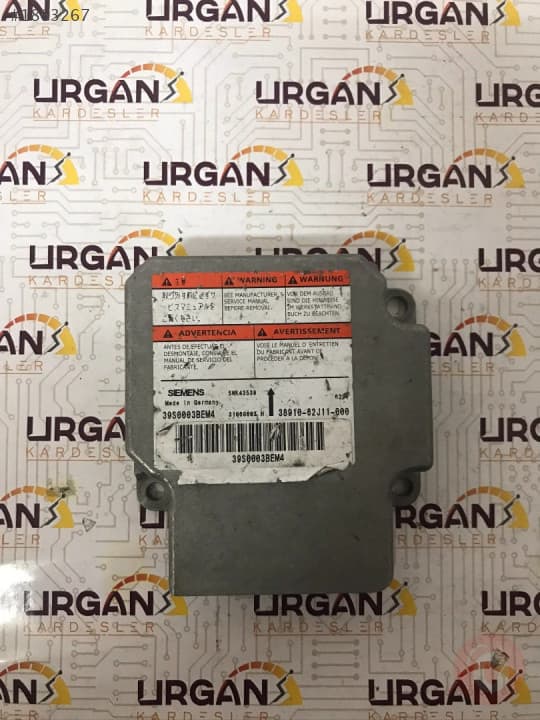 38910-62J11-000 5WK43539  Suzuki Swift SIEMENS AİRBAG BEYNİ