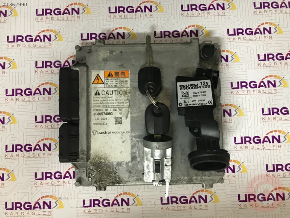 8980574093 1031-D620   8980084120  ISUZU D-MAX BEYİN SETİ