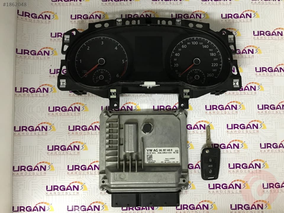 2844556 04L907445 B DCM6.2V V.W GOLF BEYİN SETİ DELPHI