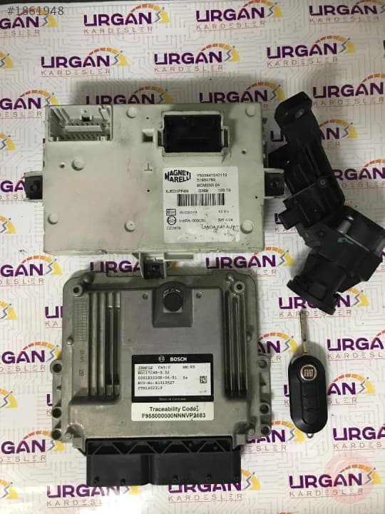 0281B102GP EDC17C49 51954763 FİAT 500L BEYİN SETI