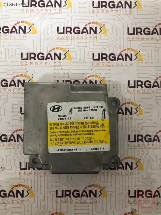 95910-17650 21004122 HYUNDAİ MATRİX AİRBAG BEYNİ DELPHI