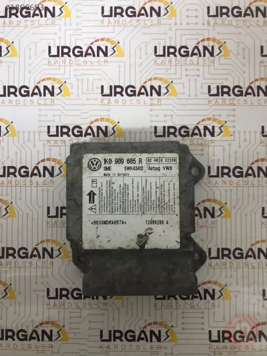 1K0909605R   VW GOLF  SIEMENS AİRBAG BEYNİ