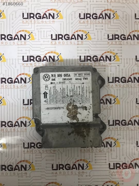 1K0909605A  VW Golf  SIEMENS AİRBAG BEYNİ