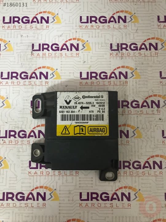 28.4076-5205.3 8201163304 DACİA DUSTER AİRBAG BEYNİ