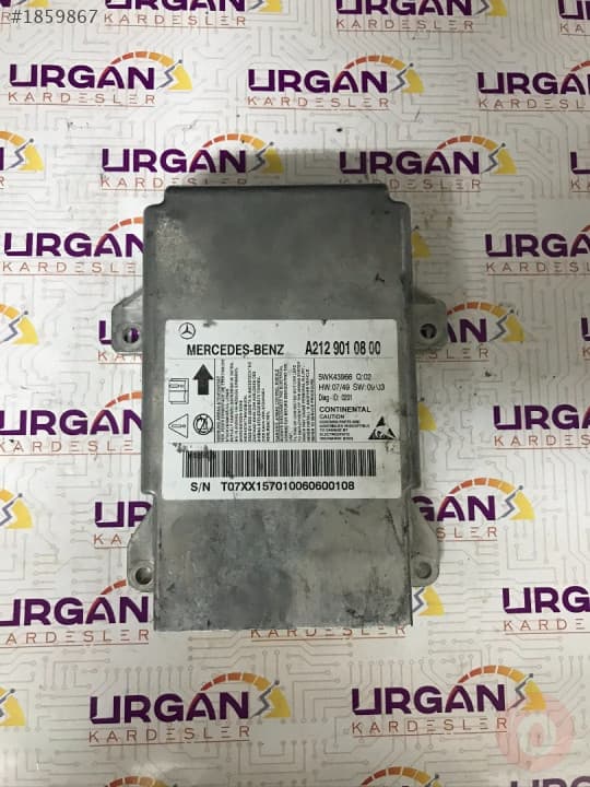 5WK43966 A2129010800 MERCEDES W212 AIRBAG BEYNİ CONTINENTAL