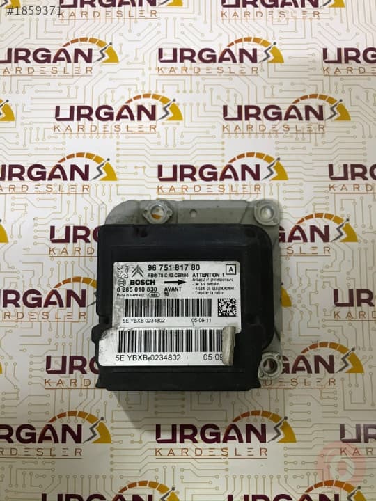 0285010830 9675181780 PEUGEOT 3008 AIRBAG BEYNİ BOSCH