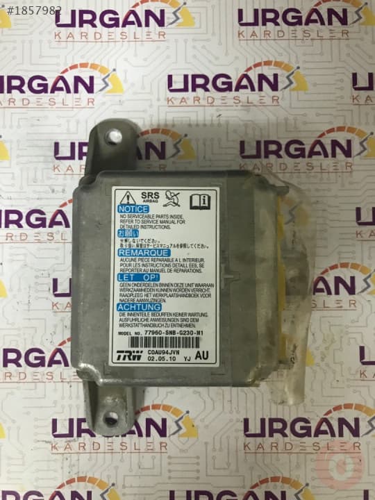 77960-SNB-G230-M1 Honda Civic Airbag Beyni