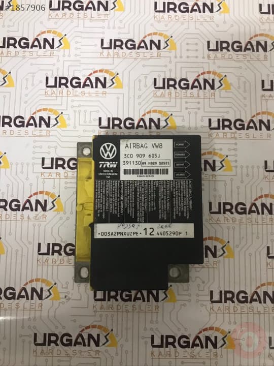 3C0909605J VW PASSAT TRW AİRBAG BEYNİ