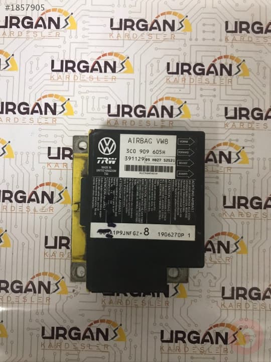 3C0909605H VOLKSWAGEN PASSAT  TRW AİRBAG BEYNİ