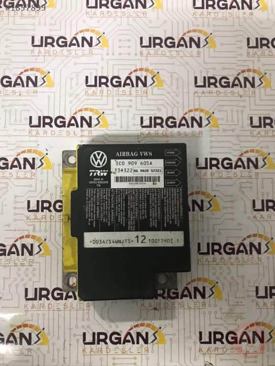 3C0909605A VOLKSWAGEN PASSAT  TRW AİRBAG BEYNİ
